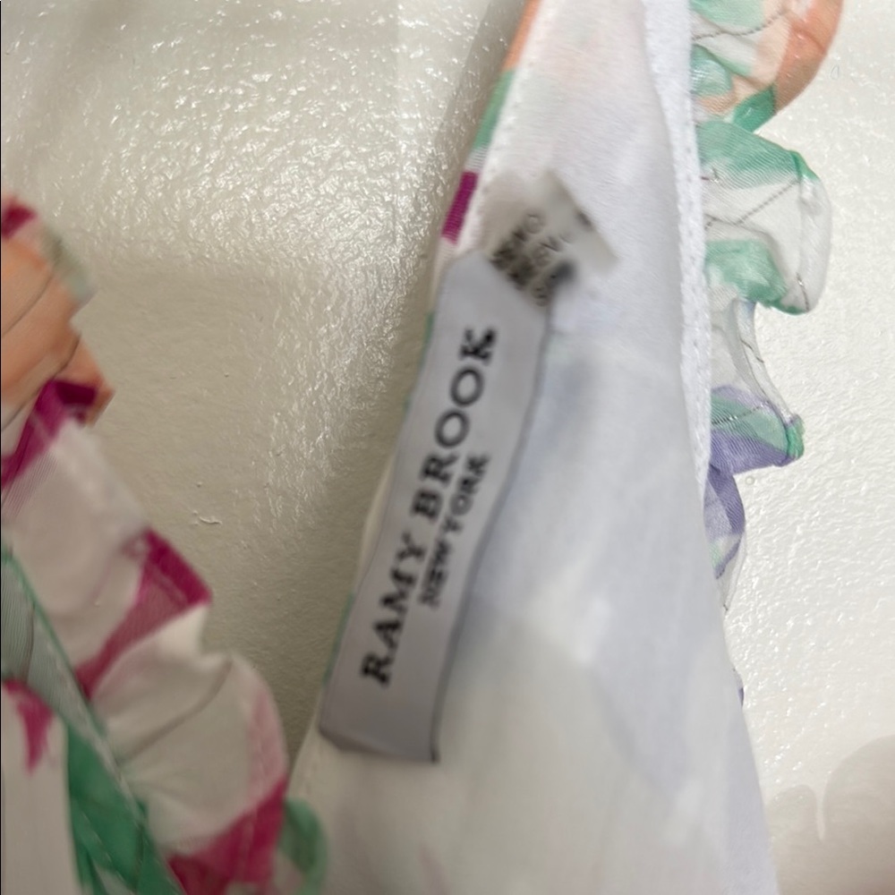 Ramy Brook Jules Printed Tropical Tank Top,  Sz  Small - Picture 3 of 10